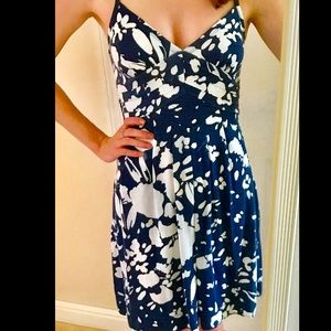 American Eagle Navy Sundress
